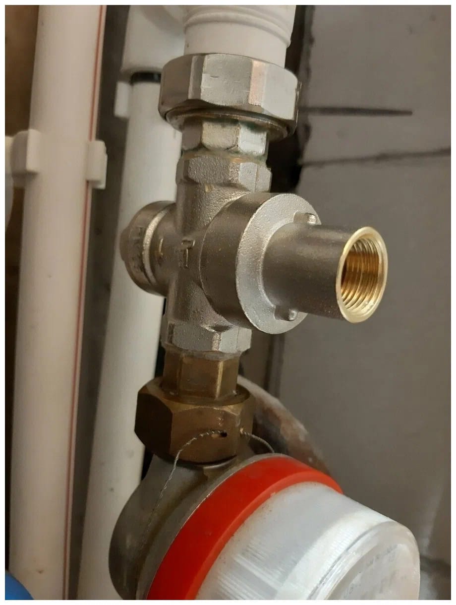 Замена регулятора давления  Ду15