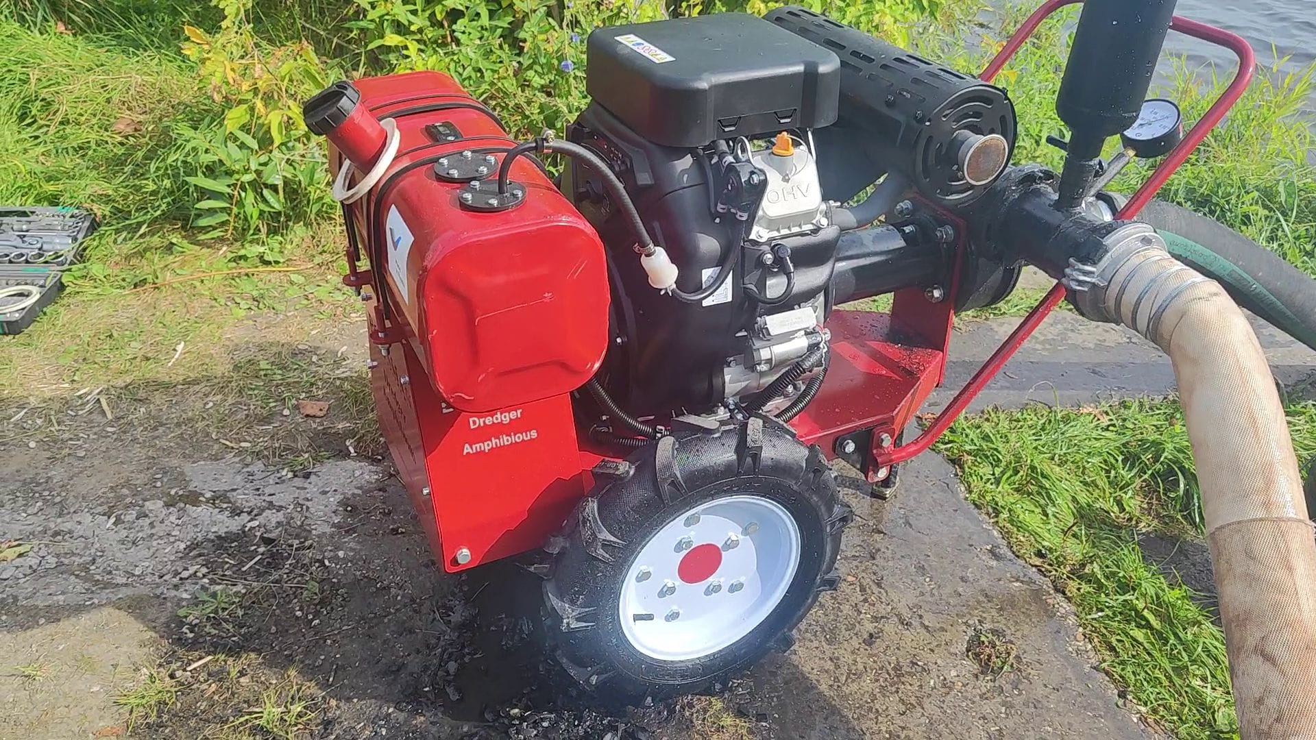 Мотопомпа высоконапорная, абразивостойкая Botsman 150/70 — фото 4