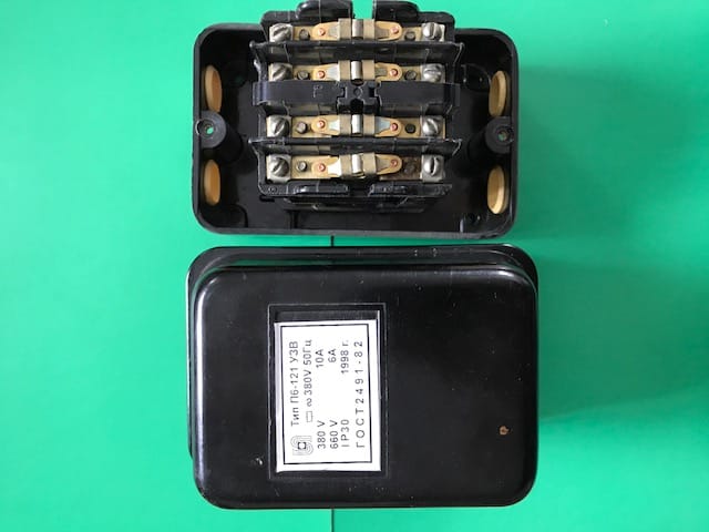 Пускатели электромагнитные п-6-111, п-6-112, п-6-113, п-6-114, п-6-121, п-6-122, п-6-123, п-6-124