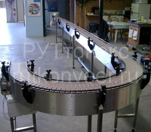 Конвейеры бутылок с пластинчатой цепью — фото 4