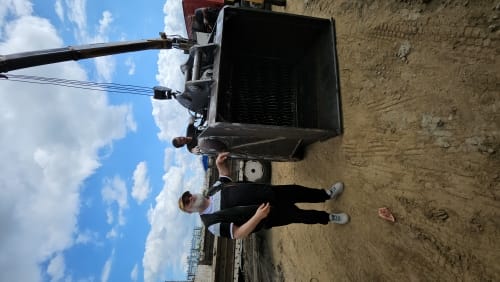 Просеивающий ковш валкового типа для ПГС — фото 3