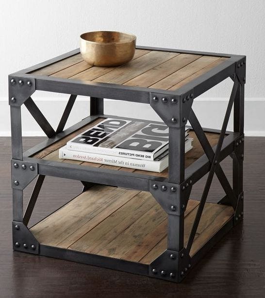 Мебель для дачи и дома в стиле лофт из металла — фото 2