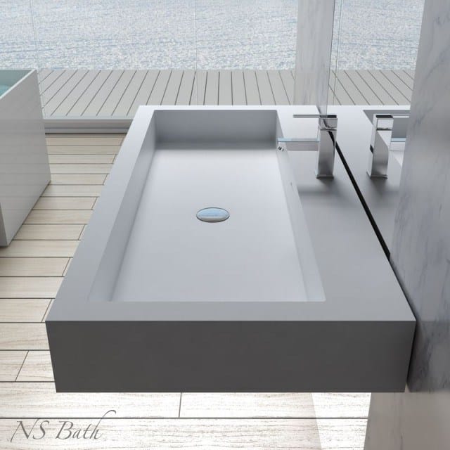 Прочные и долговечные ванны и раковины NS Bath из искусственного камня — фото 3