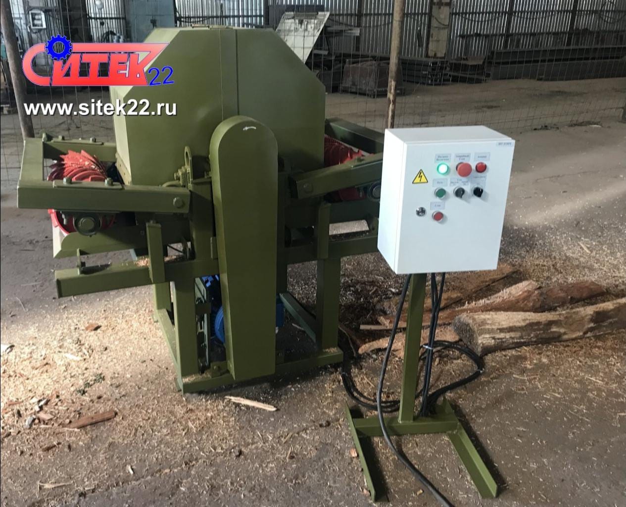 Окорочный станок для горбыля ОСГ-500 СИТЕК
