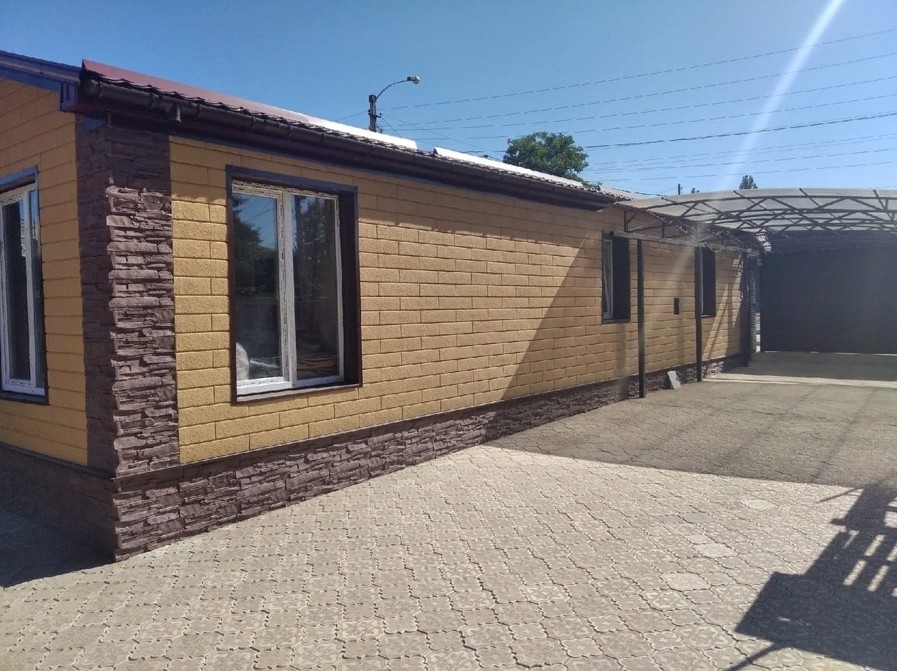 Сайдинг цокольный угловой бетонный под камень Донрок для облицовки и утепления цоколя и углов. — фото 4