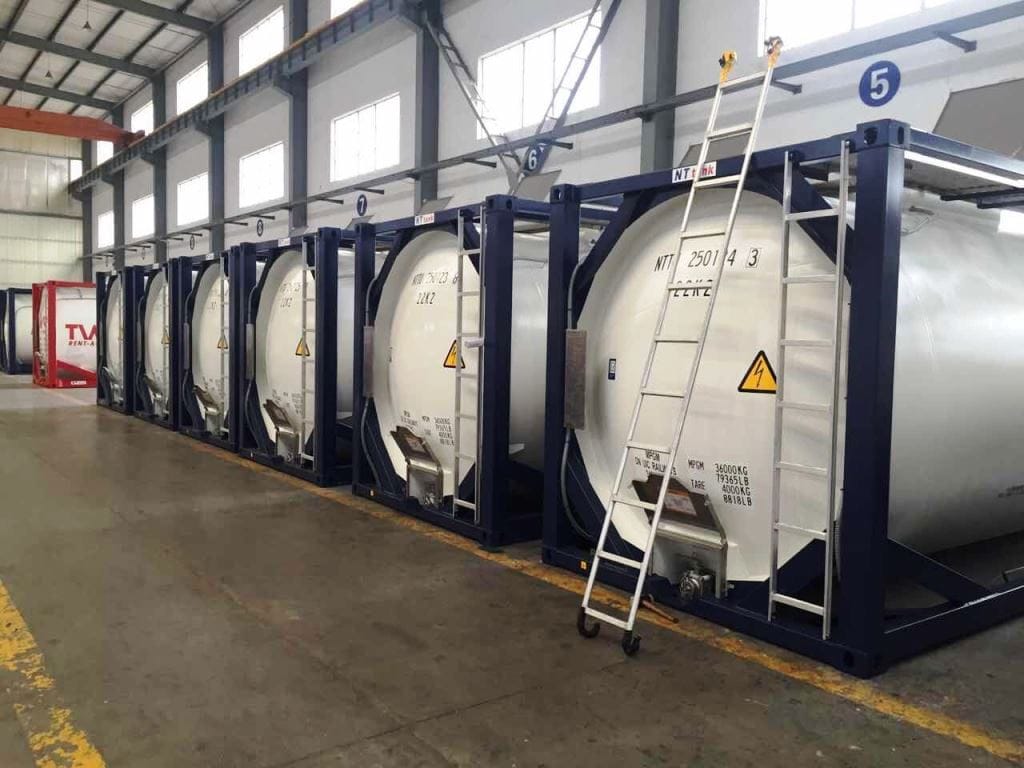 Танк-контейнер объём 25м3 тип Т4, для перевозки маслосодержащих продуктов, новый — фото 2
