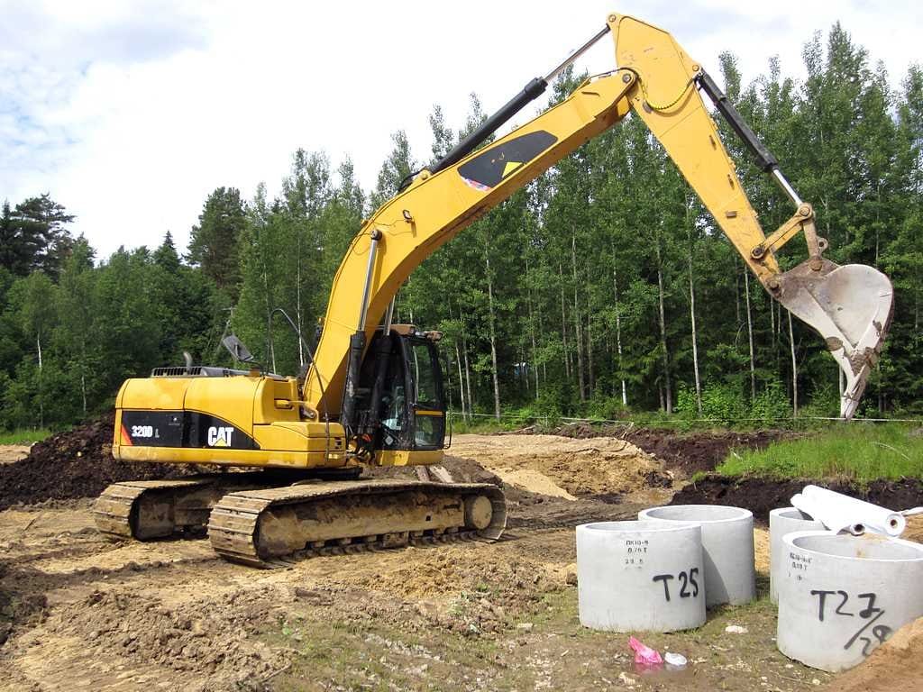 Длиннорукий болотник CAT 320 Long reach 18 м, х 2 стрелы — фото 5