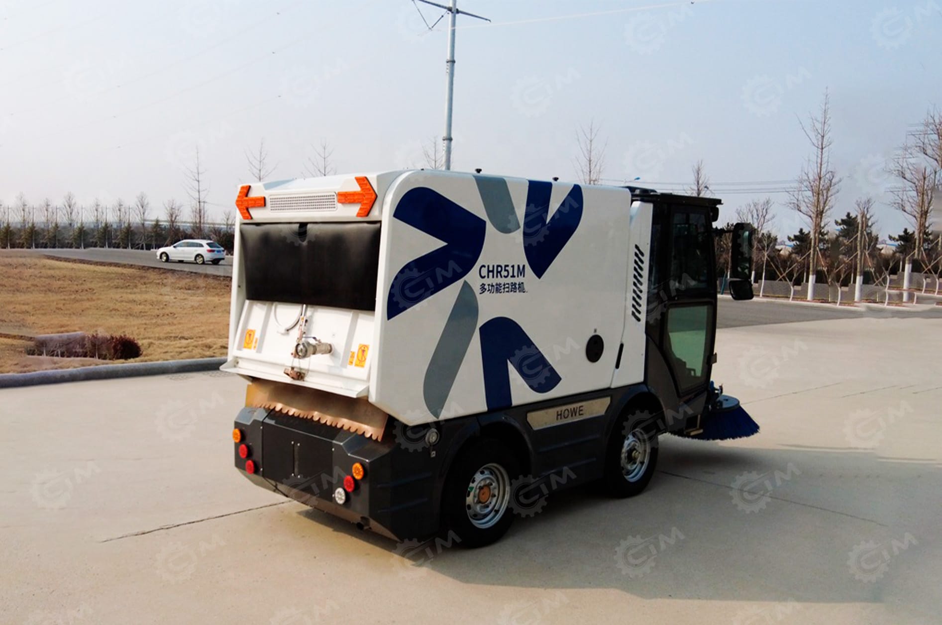Подметально-уборочная машина CHR51M полноприводная (дизельная) — фото 2