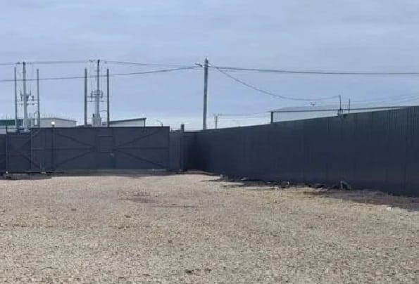 Сдается пром участок под склад 850 м