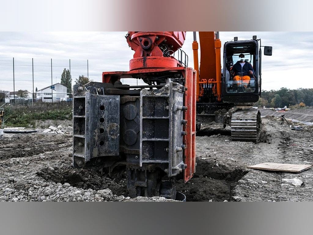 Вибропогружатель Movax 75 V, новый, из Европы — фото 3