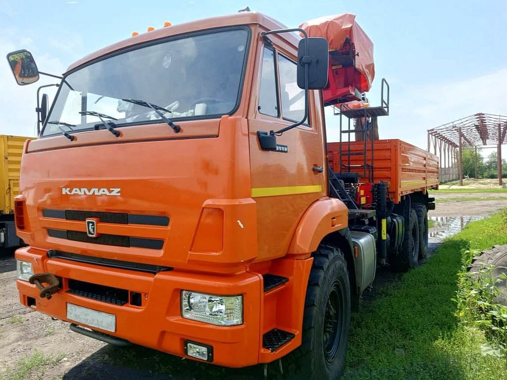 Манипулятор КМУ Palfinger вездеход 7 т, 19 м, 6х6, отличное состояние — фото 2