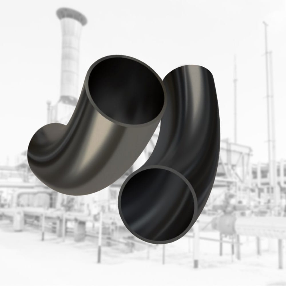 Гнутый отвод ОГ II 10°-1420x27.7-К65-11.8(15.34)-С-5DN-1300/1300 -20 Пк-60