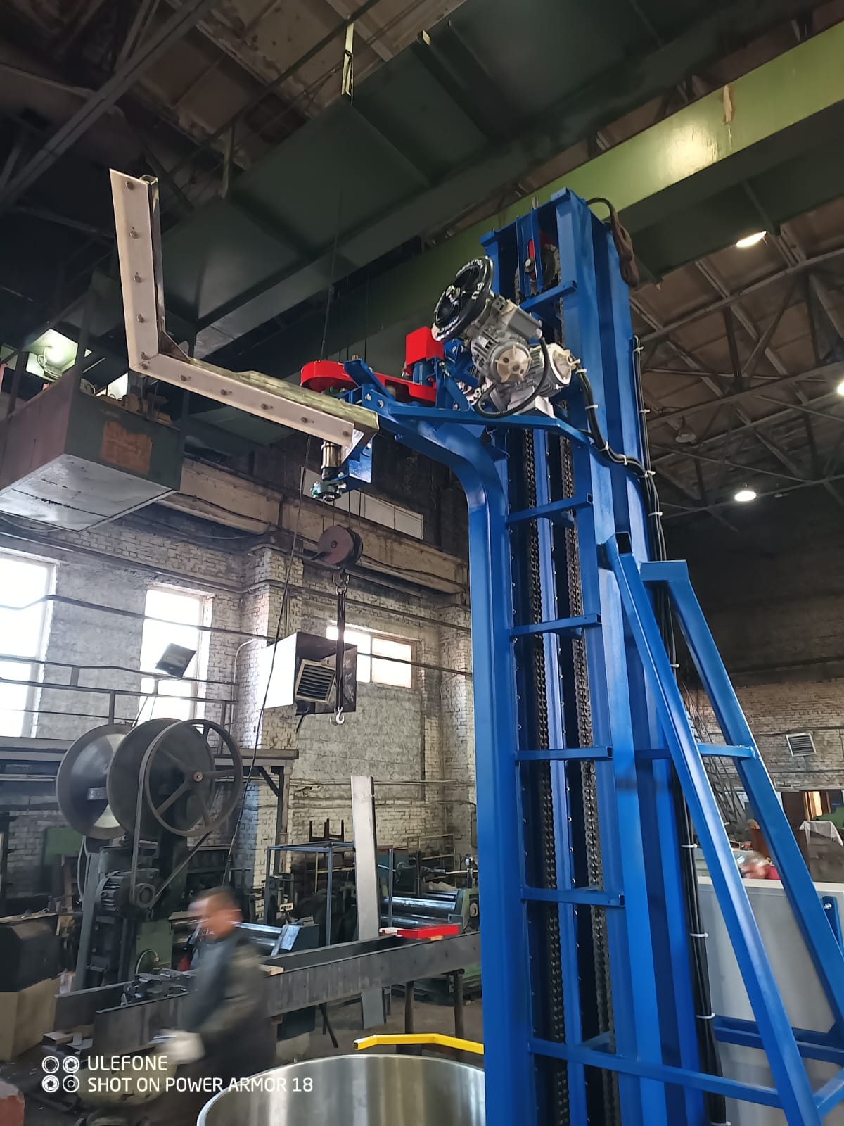 Дежеопрокидыватель для любых деж на любую высоту подъема — фото 3