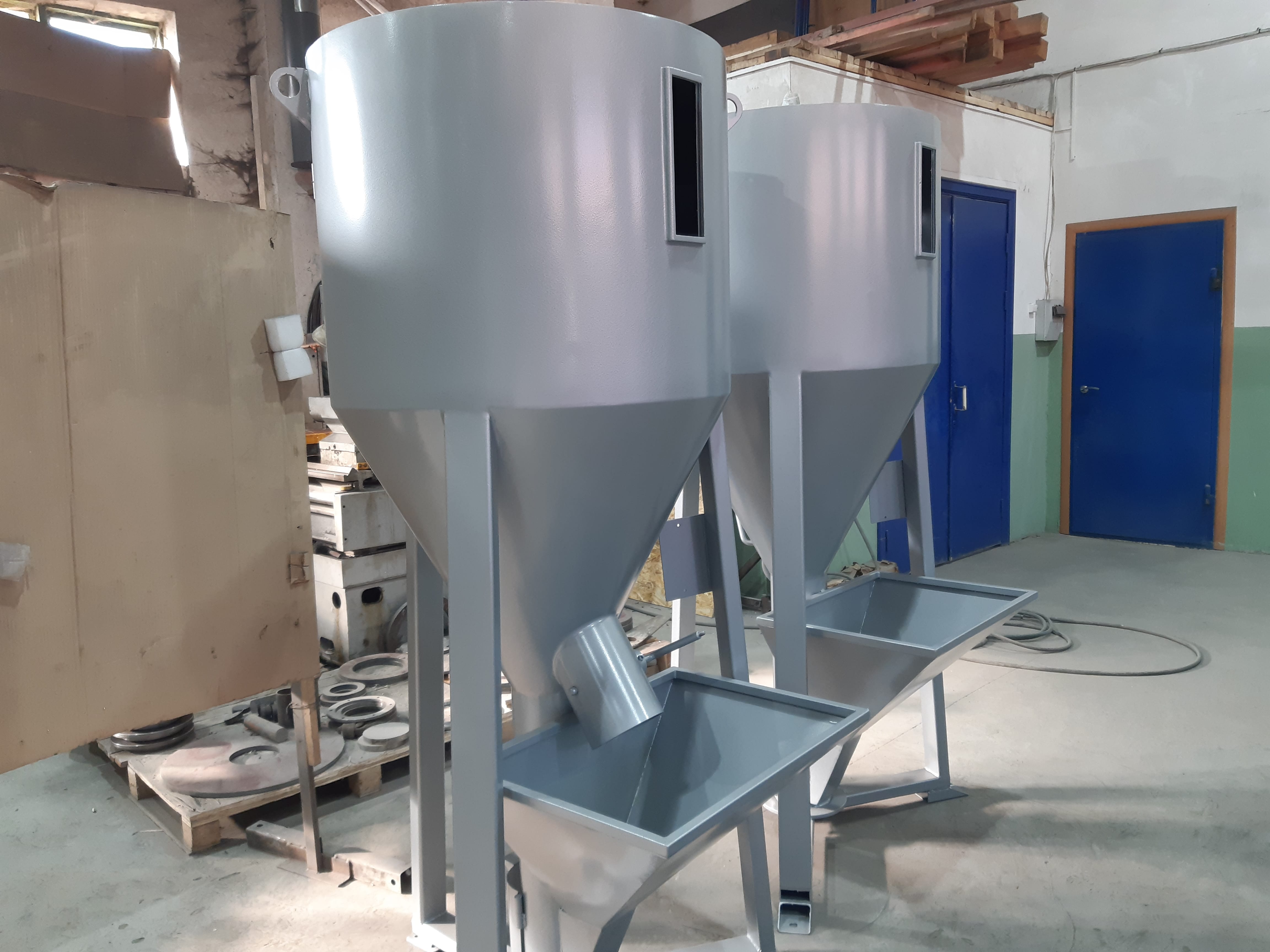 Шнековый смеситель