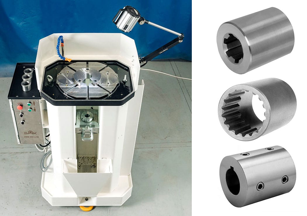 Вертикально протяжной станок для изготовления шпоночных пазов и внутренних шлицов, VBM 900х90