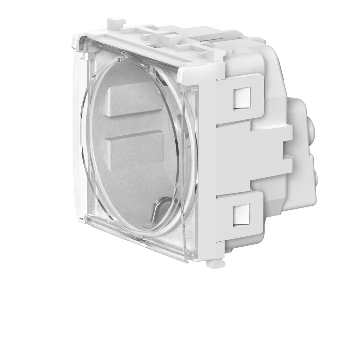 Розетка CADUCEUS ALING EXPERIENCE электрическая, модульная с крышкой, для скрытой проводки, механизм, 16А, 250 В~