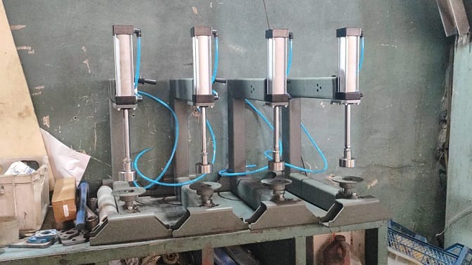 Пресс пневматический для обивки сидушек — фото 2