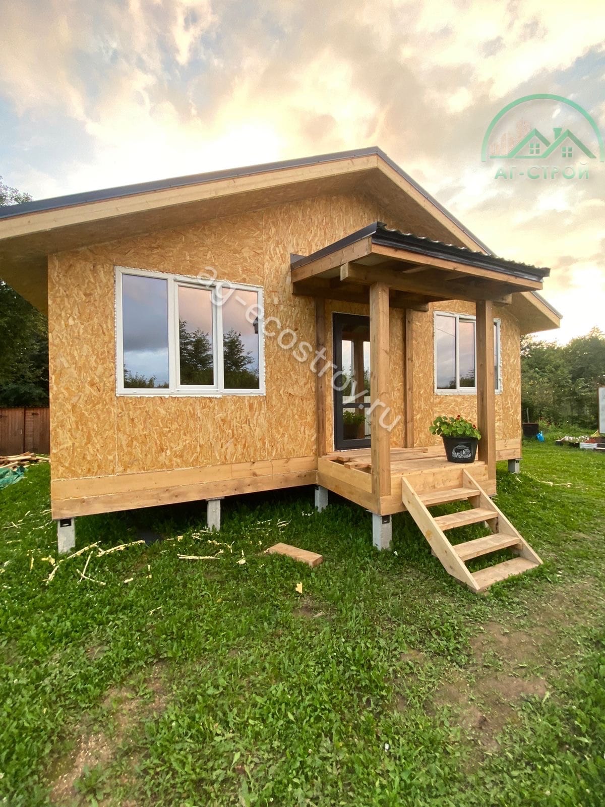 Домокомплект 48 м2 из сип панелей — фото 7