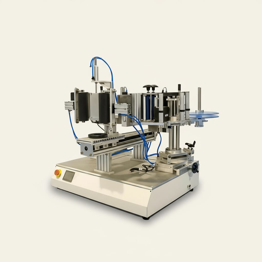 Полуавтоматический этикетировочный автомат для двухстороннего этикетирования ЭН00.15С