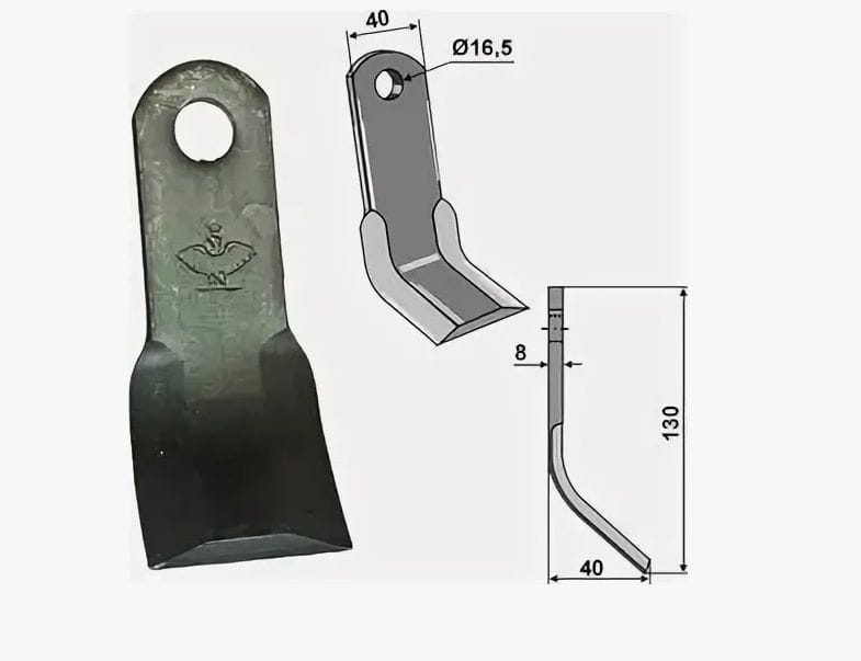 Ножи на косилку bomford — фото 4