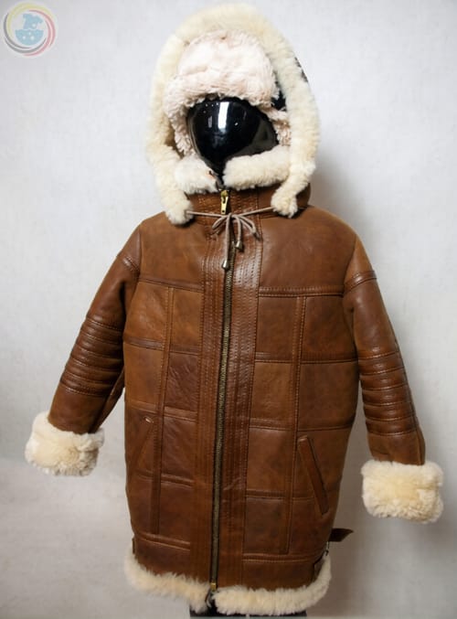 Химчистка детской дублёнки длинной (до 32 размера, рост 134см)