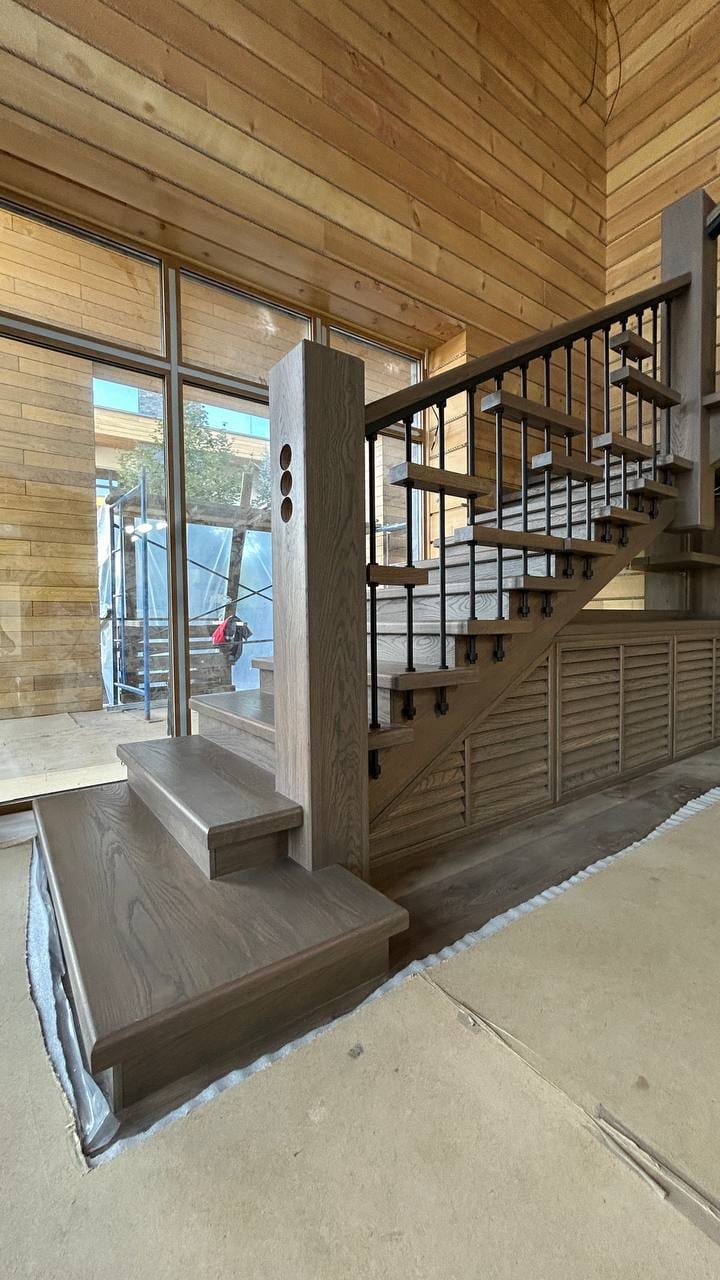 Лестницы из дуба — фото 3