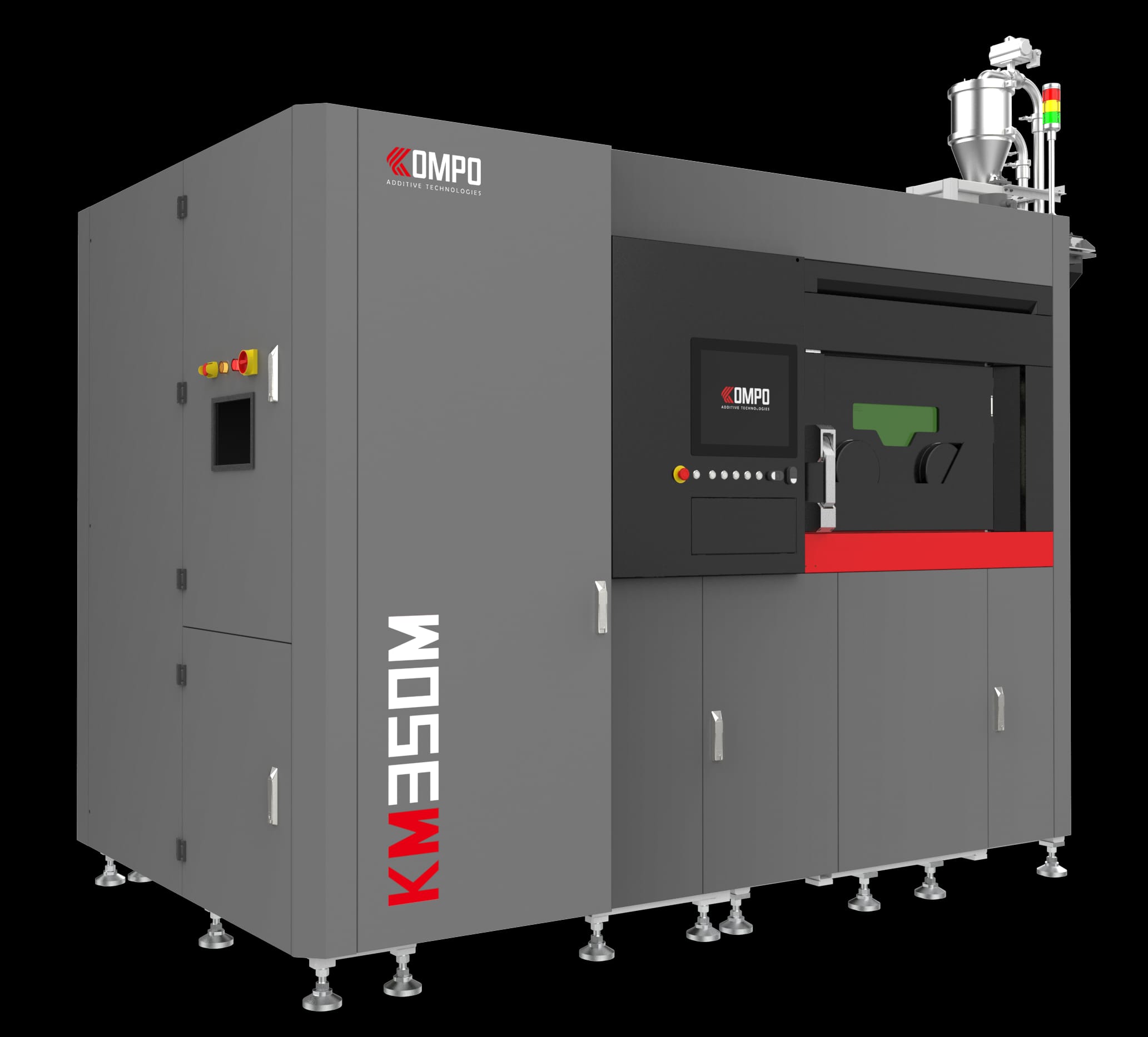 Принтер KM350M по технологии селективного лазерного сплавления (SLM) с рабочей областью построения 433 х 358 х 400