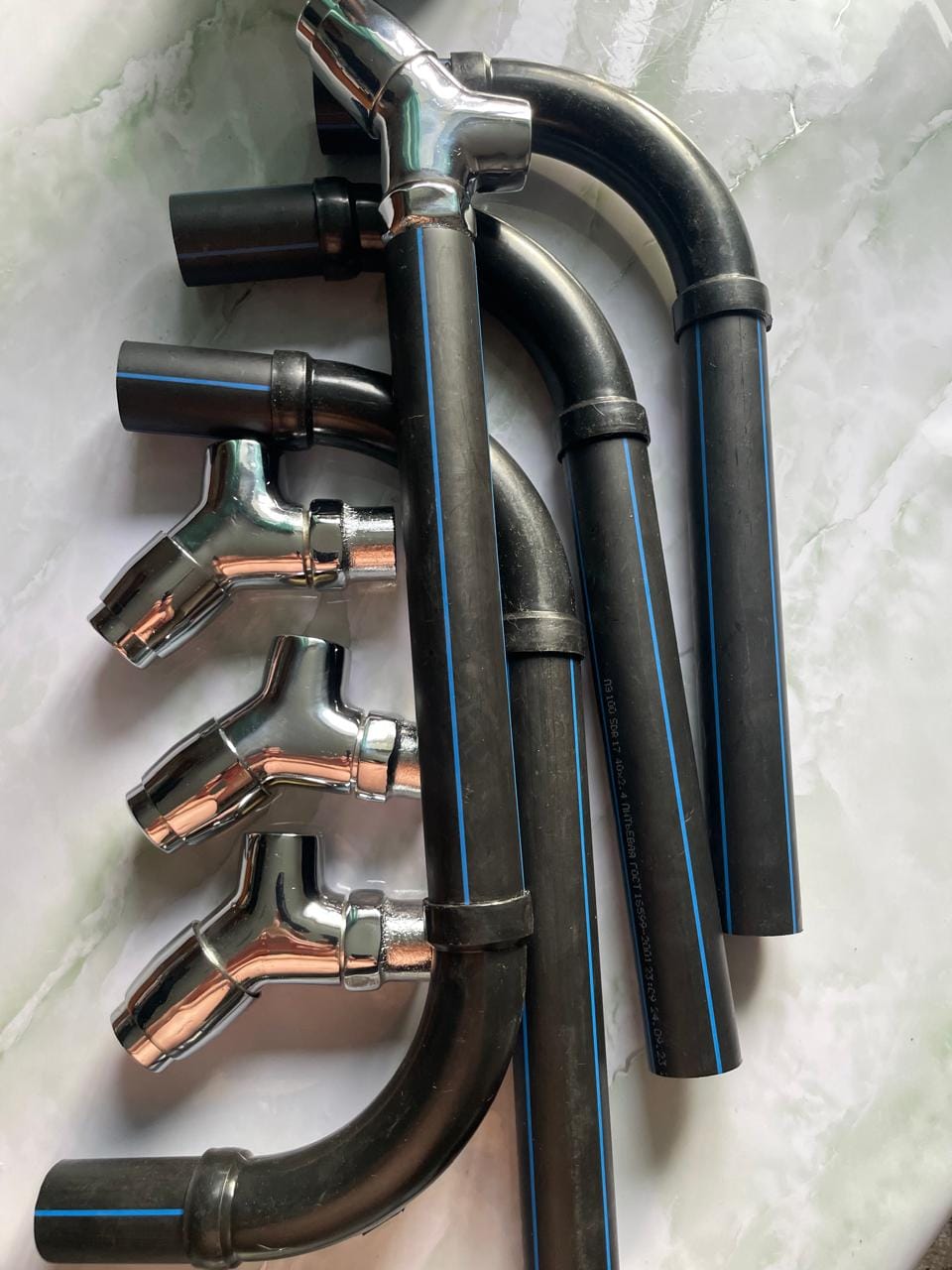 Кран смывной КРС-20-04 с ПВХ трубой КНОПКА (Тула). — фото 3