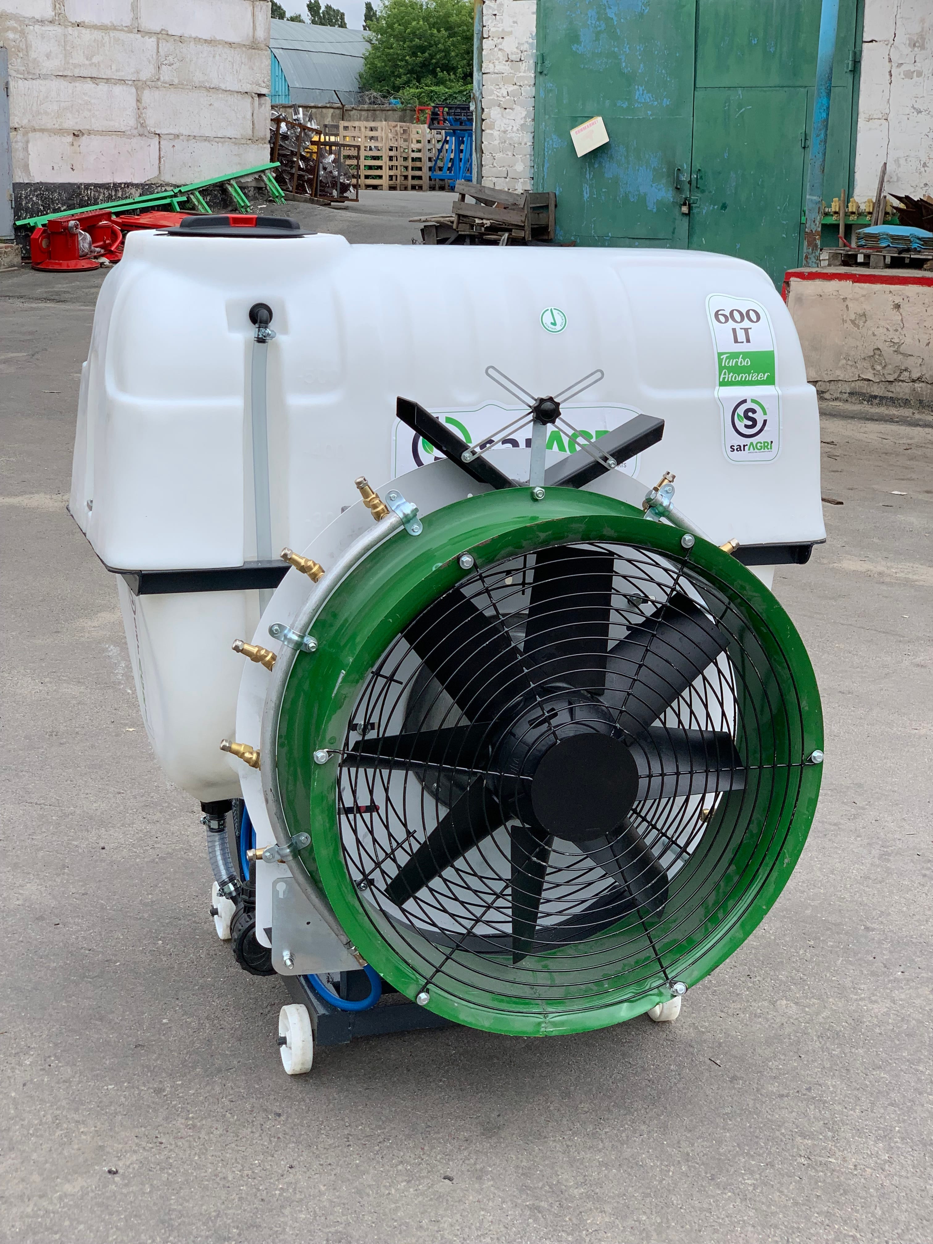 Опрыскиватель садовый Турция SAR-MAT 600л (вентиляторный) — фото 2