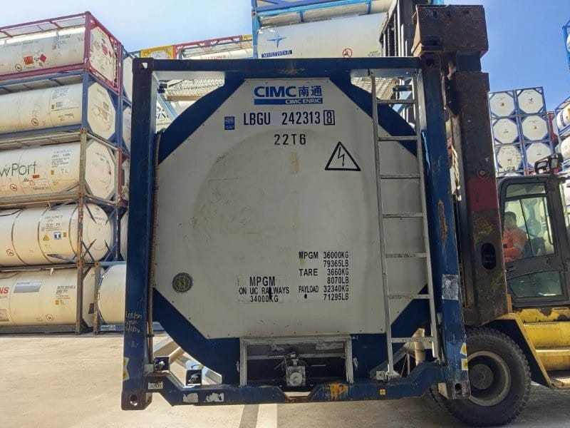 Танк-контейнер 24 000 литров БУ (отличное состояние) — фото 4