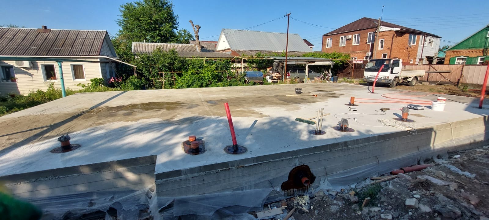 Герметизация вводов коммуникаций или проходок