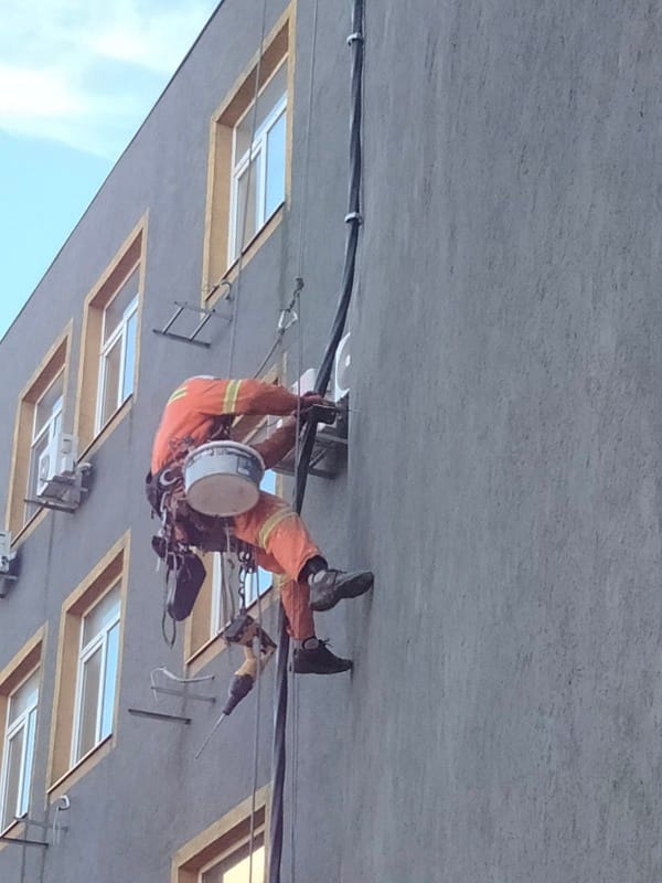 Утепление стен,подъездов,фасадов высотные работы Одесса