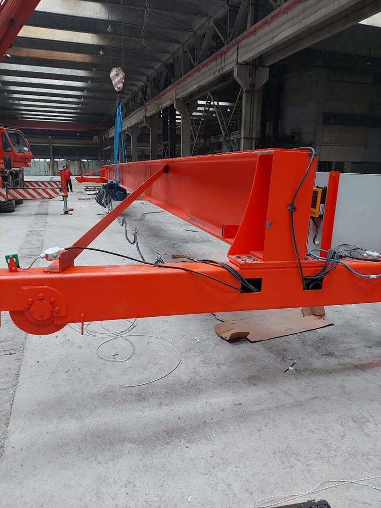 Кран-балка опорная, кран мостовой опорный однобалочный — фото 4