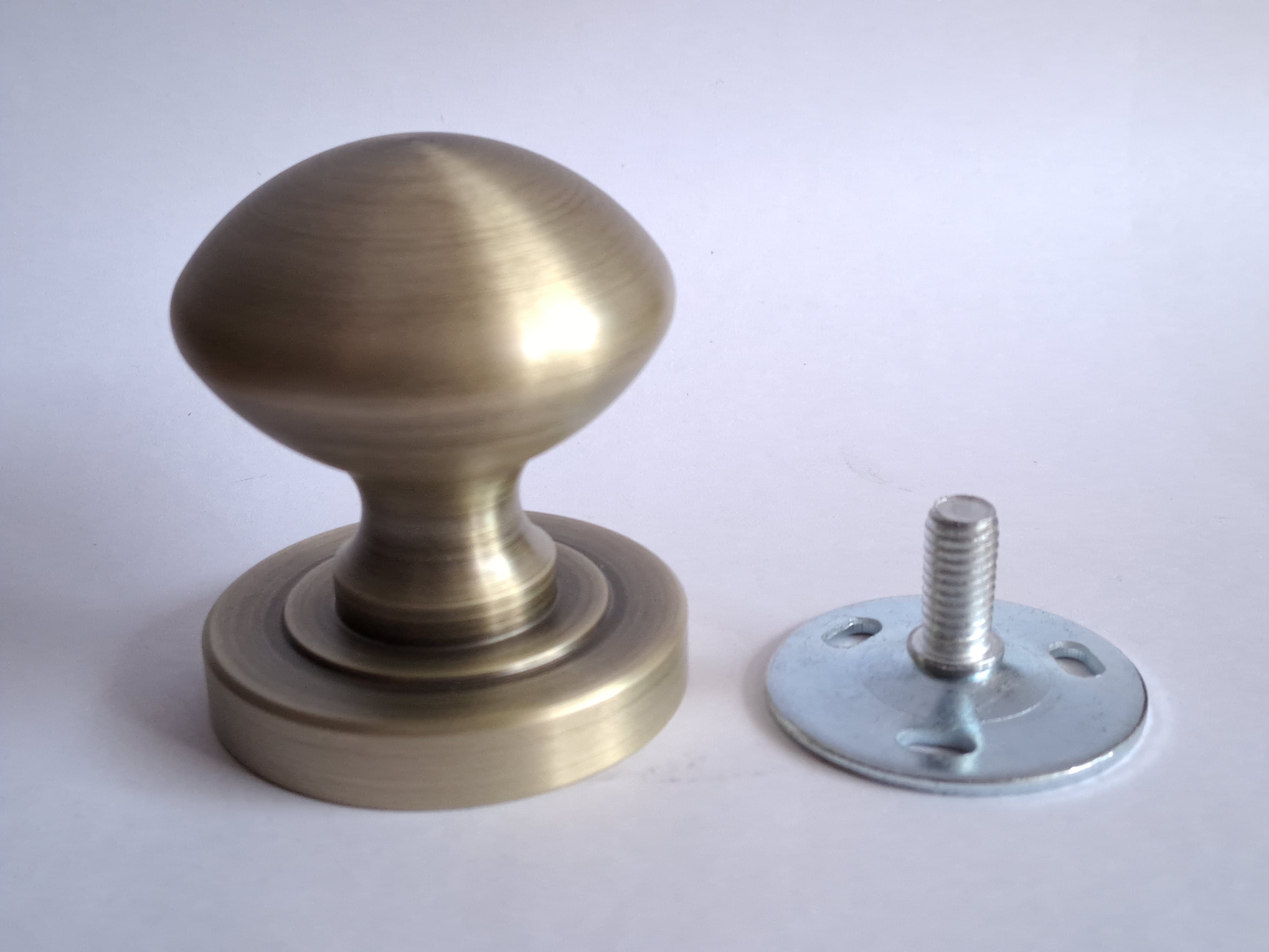 Ручка односторонняя d 51мм цельнолитая рукоятка "бронза" 1 шт