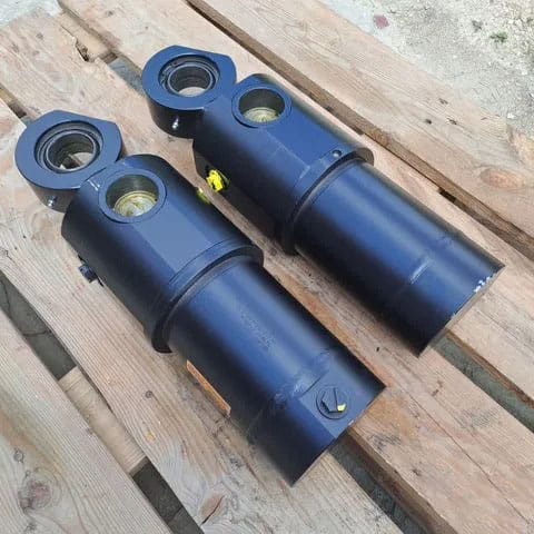 Гидроцилиндр поворотной колонки для экскаваторов ЭО-2621, ЭО-2626 ЮМЗ, МТЗ — фото 2