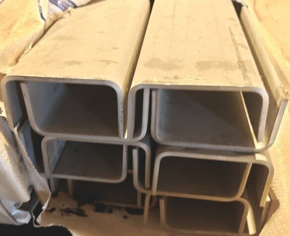 Швеллер нержавеющий  гнутый AISI 304  50х100х50х5  U-профиль Китай — фото 2