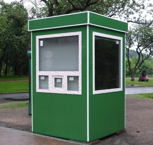 Будка пост охраны (кассовая будка), утепленная — фото 5