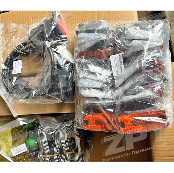 Комплект электрики на прицеп для полуприцепов тралов (провода, фонари) — фото 3