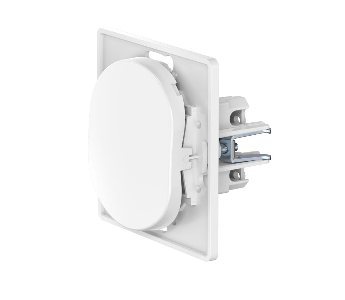 Механизм встраиваемого выключателя CADUCEUS ALING EON, одноклавишного, 10АХ, 250В~