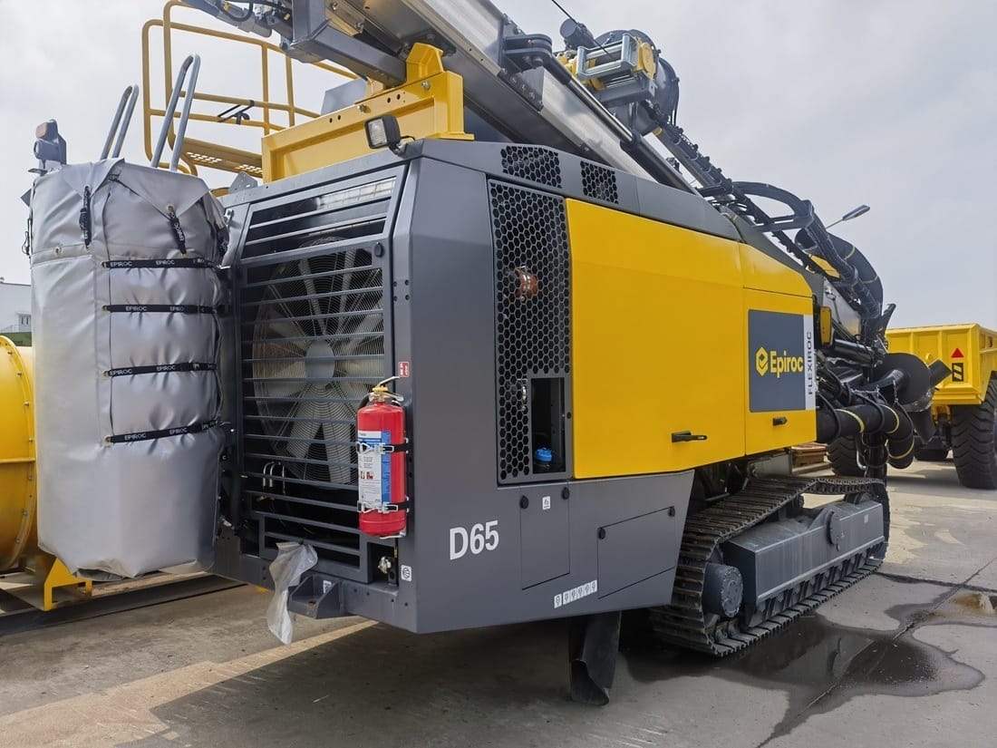 Запчасти гусеничного хода буровых установок EPIROC FlexiROC D65