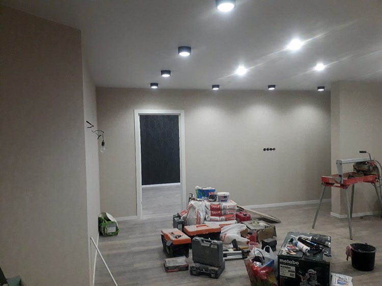 Отделочные работы в помещениях, ремонт офиса в Пензе