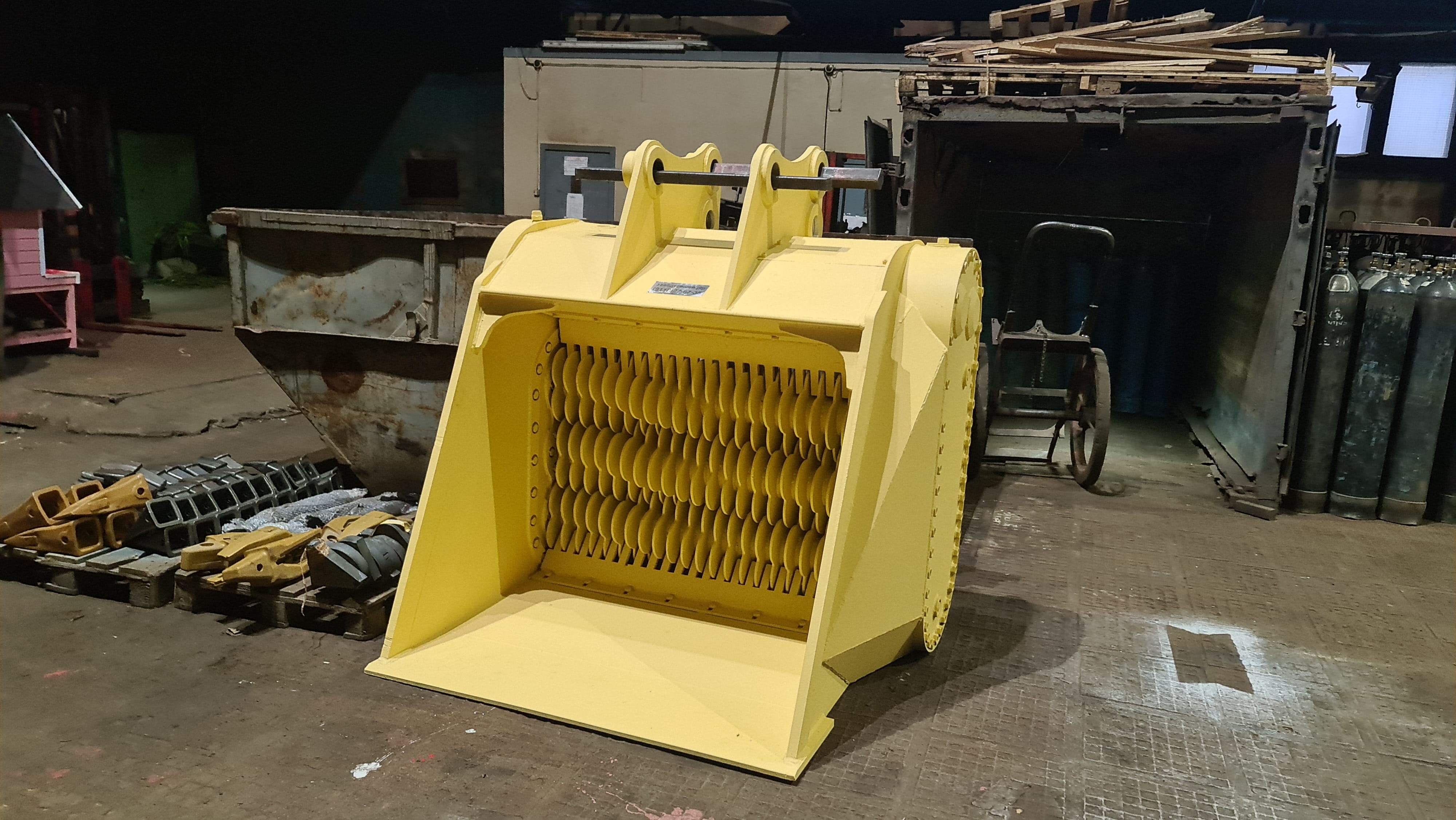 Просеивающий ковш. Без смазки