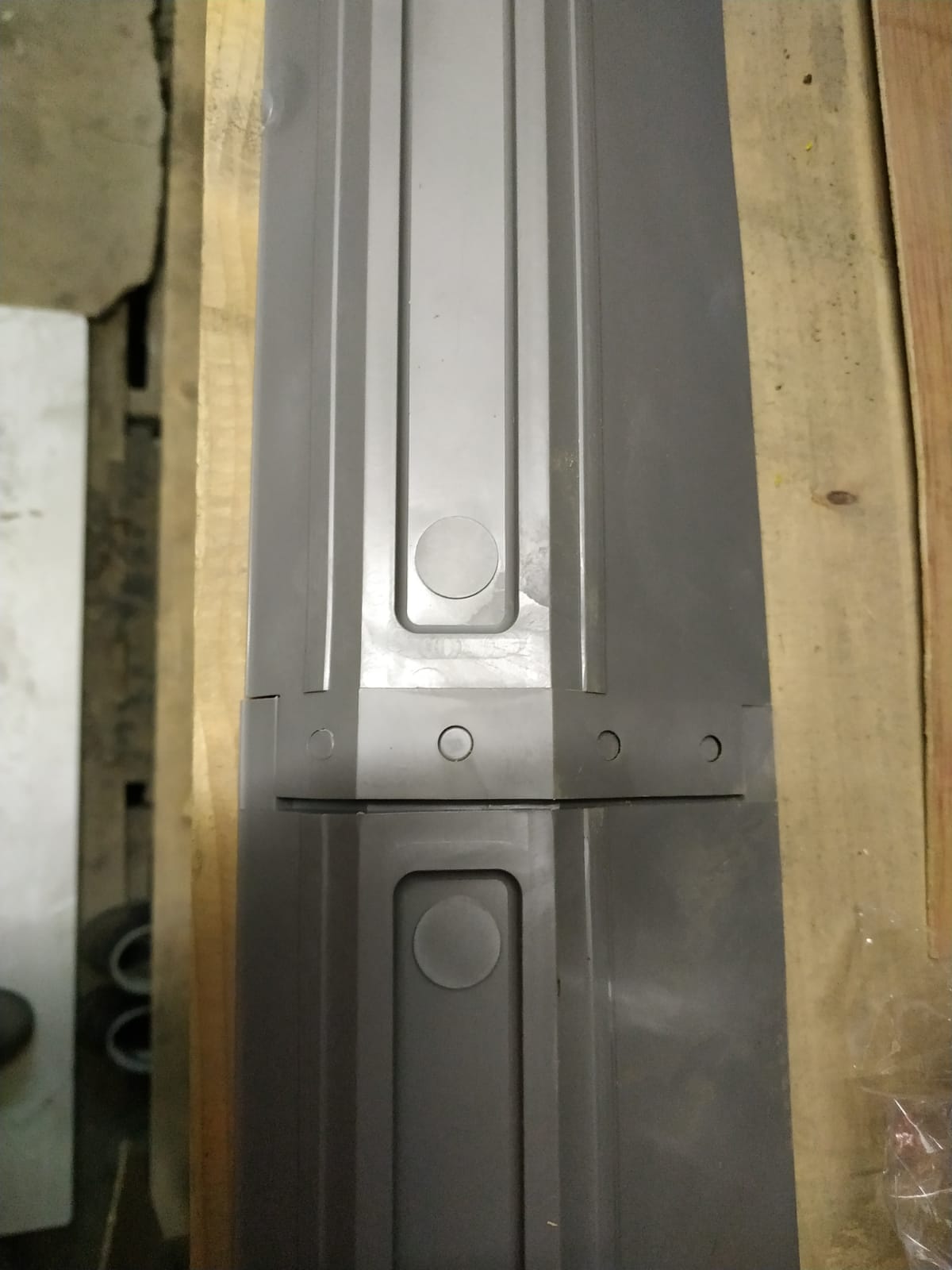 Промышленный плинтус из ПВХ ПП 100х60 — фото 2