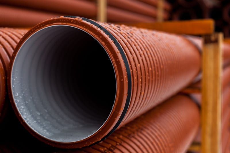 Труба Икапласт (гофрированная)  300 длина 6м