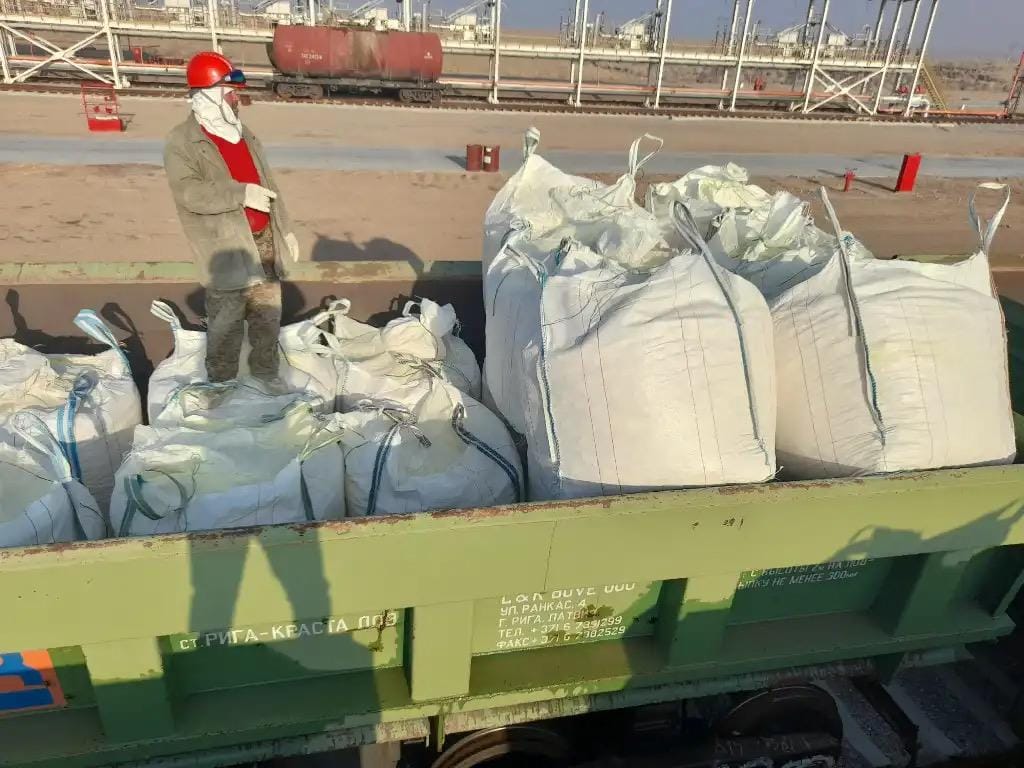 Сера гранулированная, экспорт в Китай. — фото 2