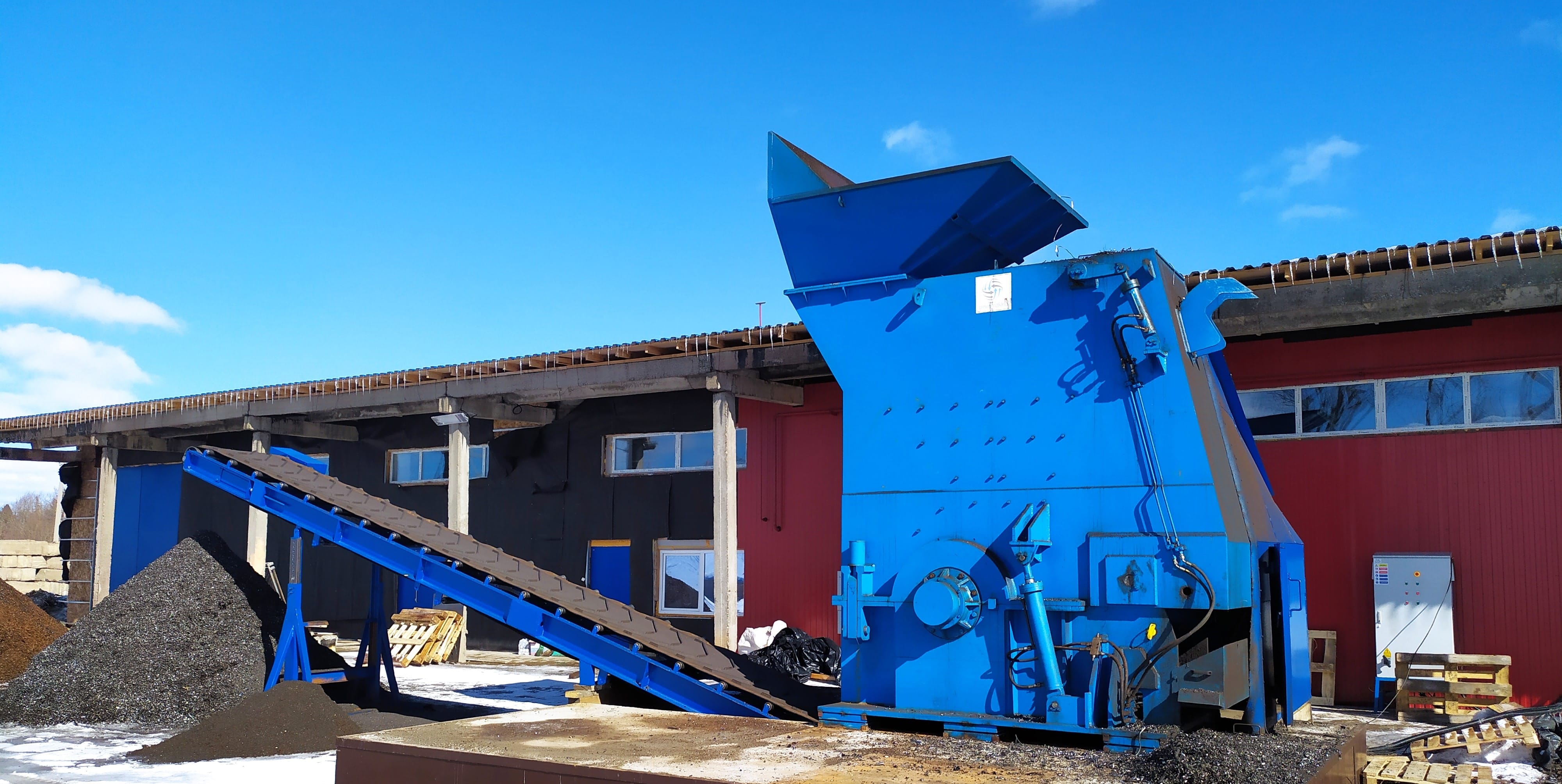 Молотковая стружкодробилка TC 110