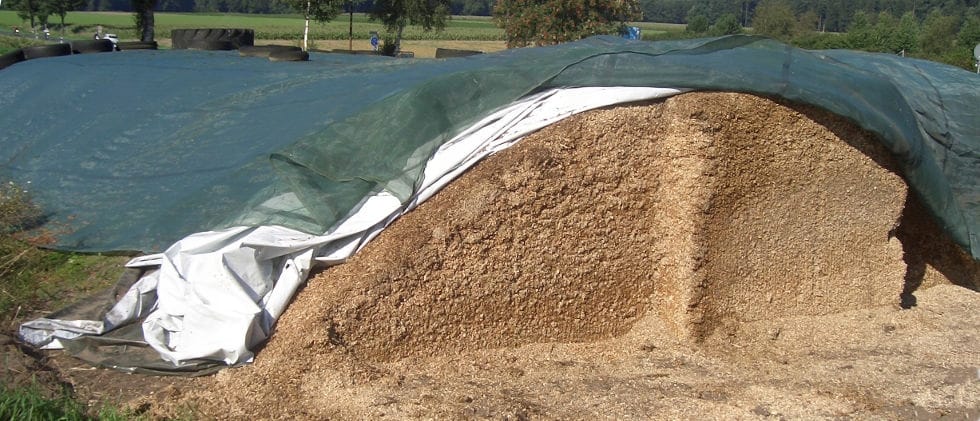 Сетка укрывная защитная для силосных и сенажных траншей, а также силосных и зерновых рукавов от Лелаф