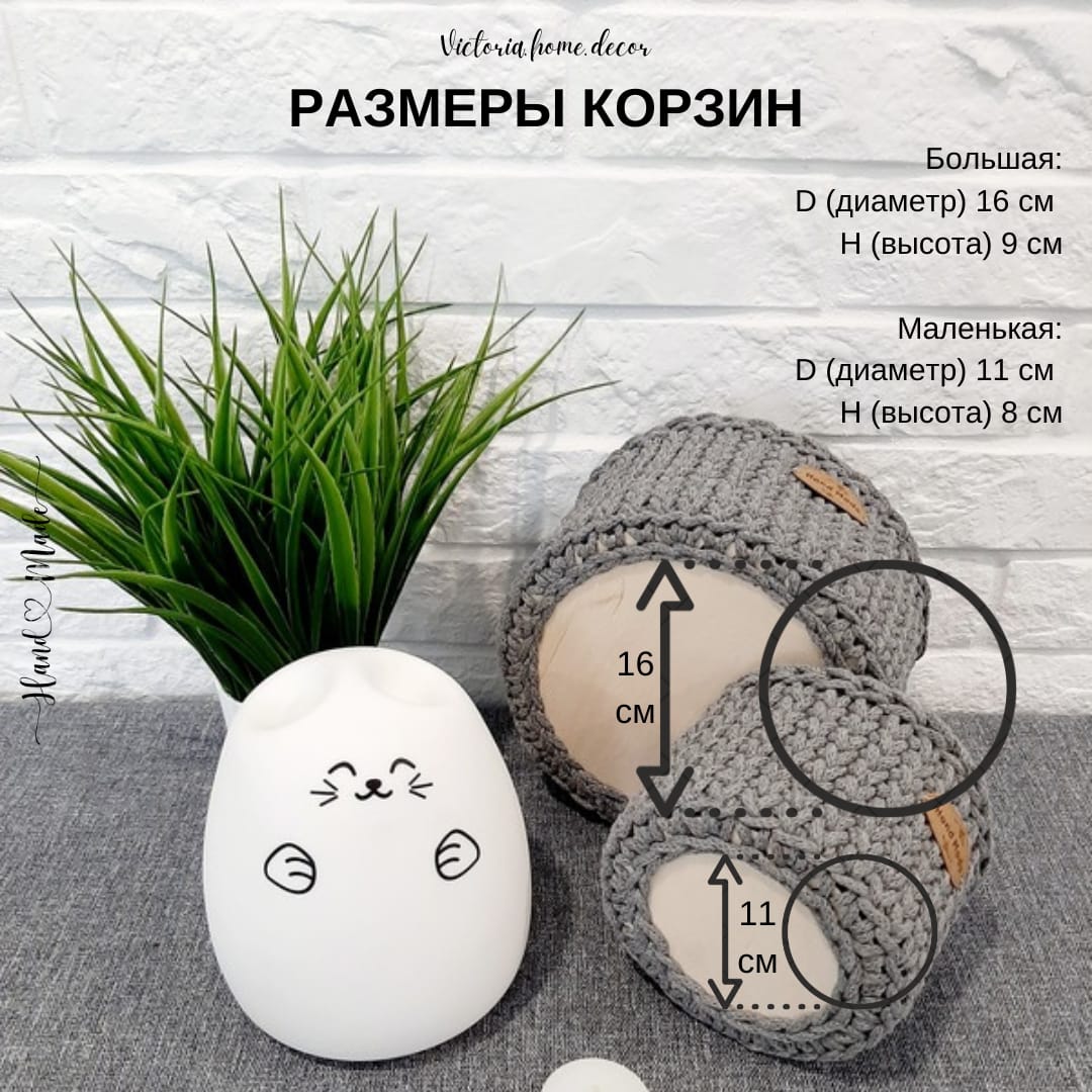 Набор корзин-органайзеров для косметики и мелочей — фото 5