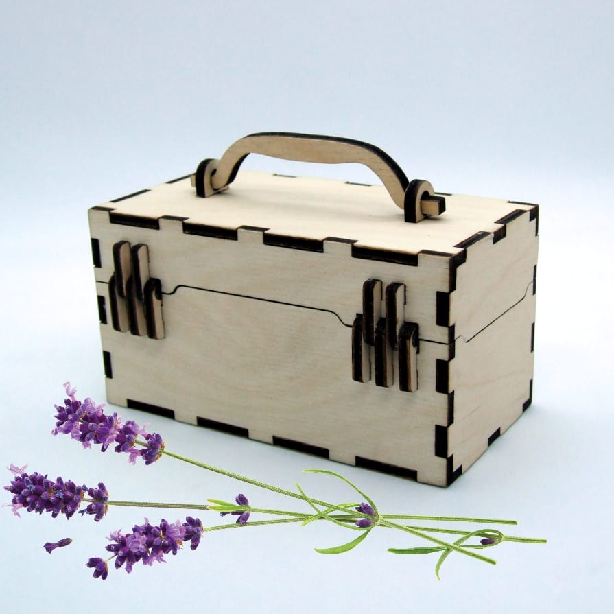 Маленькая подарочная коробка-сундучок "БРУСТО" — фото 3