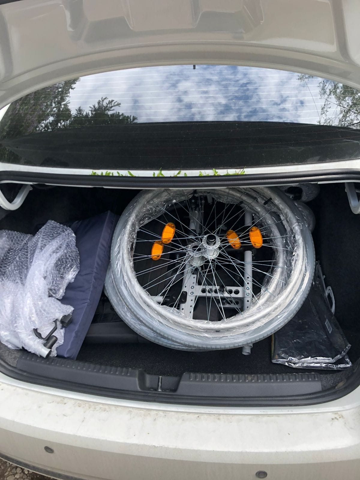 Инвалидная коляска Новая Складная + Доставка — фото 10